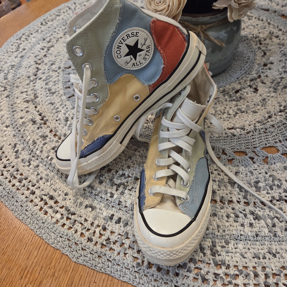 Converse Chuck Taylor Multicolor High-Tops Mens Sz 6/ Womens 7.5-8